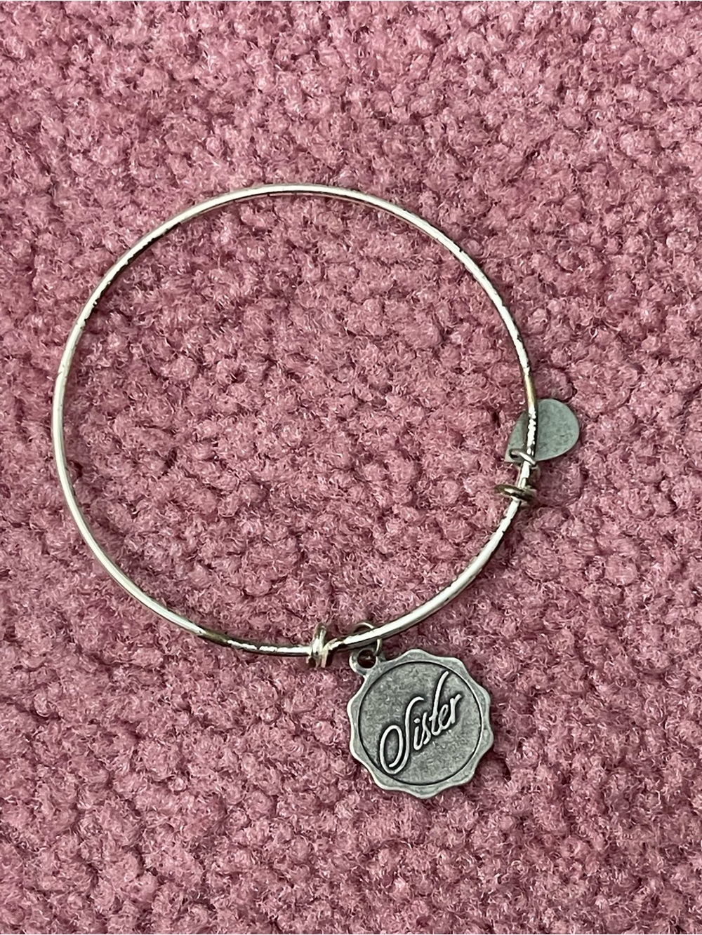 Alex & Ani Silver bangle